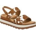 thumbnail image 1 of Women's Vionic Brielle Platform Wedge Sandal Brown Cow Print, 1 of 7