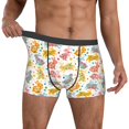 thumbnail image 2 of Kdxio Men's Boxer Briefs with Boho Bunny Print - Comfortable and Breathable Underwear for Everyday Wear, 2 of 7