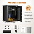 thumbnail image 3 of Bonsaii 1.8 Cubic Feet Safe Box Electronic Security Document Home Safe with Digital Keypad, 3 of 8
