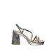 thumbnail image 1 of Zapatilla Kipon Mujer Tacon Glam Rebelde plateado 26, 1 of 5
