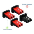 thumbnail image 5 of 2Set 1/0AWG,2AWG,4AWG 220A Embedded Plug Mounting Panel with Dust Cover,Red, 5 of 6