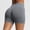 *Dark Gray, variant on ClodeEU Women's High Waisted Tummy Control Quick Dry Yoga Shorts with Built in Liner ,Breathable Anti Exposure Athletic Bottoms Purple,Womens Plus XXL