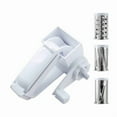 thumbnail image 4 of yilyih 3 in 1 Cheese Grater,Olive Garden Cheese Grater Hand Crank,Hand Held Cheese Grater with Handle,Hand Held Cheese Grater Rotary,Cheese Grater Handheld Crank for Hard Cheese,Chocolate,Nuts, 4 of 9