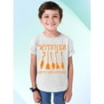 thumbnail image 3 of Witches Gotta Have Options Halloween Broom Youth T-shirt, S, White, 3 of 6