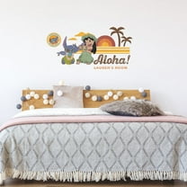 Lilo And Stitch Peel And Stick Giant Wall Decals With Alphabet