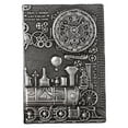thumbnail image 1 of Milaget Carnet d'Écriture Rétro Embossé Image Locomotive 3D A5, 1 of 8