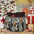thumbnail image 6 of Disketp Cartoon Pandas Basketball Drawstring Christmas Bags, Xmas Gift Bags, Christmas Wrapping Bags, Xmas Goodie Bags, Party Favor Bags-Black, 6 of 8