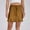 X-103Gold, variant on Womens Skirts High Waisted Solid Color Lace Up Ruffle A Line Silk Satin Skirts For Party Gold L