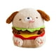 thumbnail image 4 of Peluche de hamburguesa con queso divertido, juguete de peluche, almohada de peluche de perro lindo, decoración de la habitación, juguete de peluche de, 4 of 9
