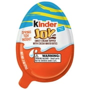 Kinder Joy Egg, Treat Plus Toy, Easter Basket Stuffer, 0.7 oz