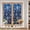 Blue, variant on Privacy Window Film, Sage Green Snowflake Christmas Static Cling Stained Glass Window Film, UV Sun Blocking Heat Control Stickers, Non-Adhesive Laser Windows Tint 17.7"x39.3" Winter Xmas Snowflakes