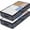 Dark Gray, variant on 2 X Storage Bags 90L Large Under Bed Storage Bag with Zips 2 Pack with Clear Window for Clothing