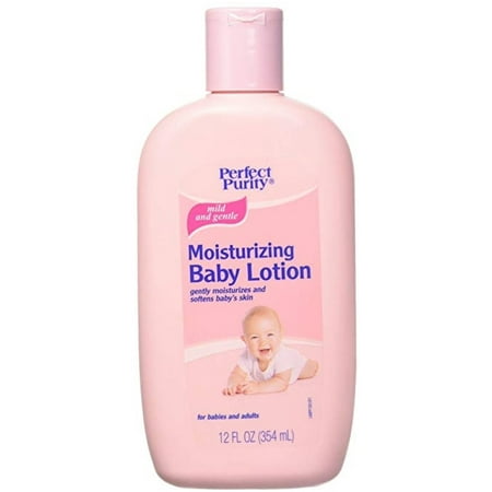 Soft Baby Lotion - 2 Pack - DAVION INC. Perfect Purity Baby Lotion For Soft And Smooth Skin, 12 oz