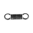 thumbnail image 3 of BUYISI 1 Set For Mercedes For Benz Gla Cla A B Class Center Console Button Trim Sticker, 3 of 5