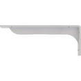 thumbnail image 4 of Ekena Millwork 2"W x 14"D x 5 1/4"H Embrey Steel Bracket, Hammered White, 4 of 12