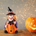 thumbnail image 3 of Halloween Pumpkin Lantern LED Glowing Witch Lamp for Decoration, 3 of 7