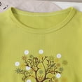 thumbnail image 6 of NAISIBABY Girls Outfit Sets, Graphic Short Sleeve T-Shirt and Shorts 2-Piece Summer Kids Casual Sports Clothes Yellow Size 10, 6 of 9