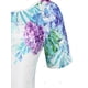 thumbnail image 3 of Camiseta Ombre Floral Tamaño Plus Rosegal Camisetas tallas grandes, 3 of 5