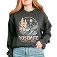 thumbnail image 6 of Yosemite National Park Two-Toned Circle - Women's Graphic Sweatshirt, 6 of 16