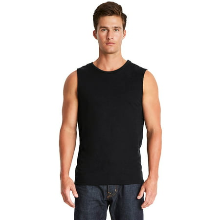 Branded Next Level Mens Muscle Tank Top - BLACK - L (Instant Saving 5% & more on min
