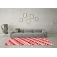 thumbnail image 3 of Ahgly Company Indoor Rectangle Abstract Red Modern Area Rugs, 3' x 5', 3 of 4