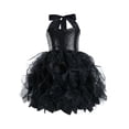 thumbnail image 5 of JCCXIN Toddler Baby Girls Dress Dresses Party Tulle Tutu Birthday Pleated Ball Gown Sparking Sequins Solid Color Spaghetti Strap V-Neck Casual Summer Daily Wear Cute Sundress,Black,10-12 Years, 5 of 5