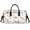 Beige, variant on Herdesigns Blue Elephant Travel Gym Bag, Tropical Palm Leaves Sports Duffle Bag Waterproof Lightweight Weekend Carry On Tote for Men Women