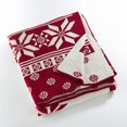 thumbnail image 2 of Fennco Styles Sevan Collection Knitted Christmas Design Throw Blanket, 2 of 4