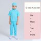 thumbnail image 3 of Uniforme médico cirujano para niños de Halloween, camisa, pantalones, abrigo, traje para niños y niñas, disfraces de Cosplay, fiesta infantil, juego de rol, traje de vestir, 3 of 5