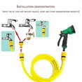 thumbnail image 3 of Garden Hose Spray Gun Water Gun High Pressure Spray Nozzle Perfect For Watering Plants Washing Pet Showering, 3 of 5