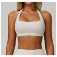 thumbnail image 4 of Sujetador deportivo  for mujer, cuello cuadrado, sin costuras, acolchado, for yoga, entrenamiento, camiseta sin mangas, 4 of 6