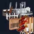 thumbnail image 4 of Storage Shelf,304 Stainless Steel Wall-Mounted Stainless Steel Storage Rack Kitchen Storage Rack Built for Professionals, 4 of 8