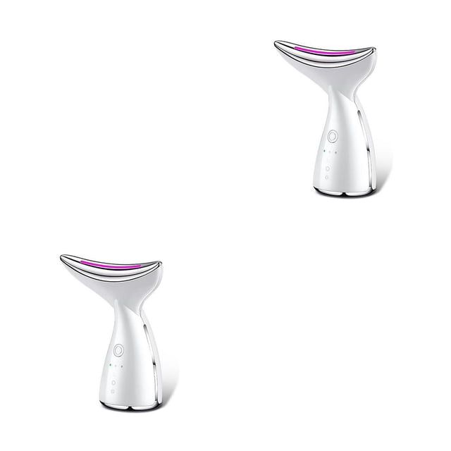 Masajeador de calor para el cuello Qarigey suministros de belleza 2Conjunto Blanco