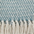 thumbnail image 3 of Storm Blue Woven Throw, 3 of 3