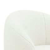Free Shipping! Better Homes & Gardens Kids Swivel Chair Cream Faux Shearling 360-Degree Rotation - Walmart.com