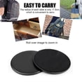 thumbnail image 4 of Core Sliders. Dual Sided Use on Carpet or Hardwood Floors. Abdominal Exercise Equipment, 4 of 5