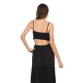 thumbnail image 4 of Forever 21 Women’s Smocked Maxi Dress with Adjustable Spaghetti Straps, Tiered Skirt and Flowing Silhouette for Casual or Dressy Occasions, XS-XL, 4 of 6