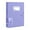 Purple, variant on A4 Folder A4 Expanding Document Folder with 30 Pockets, 60 Sides Capacity, Snap Closure for Secure Storage, Transparent Plastic Holders, Black Color for Office, Home, and Organization Document Folder