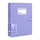 thumbnail image 2 of A4 30 Pockets 60 Sides Expanding A4 Document Folder With Snap Closure Plastic Envelopes Transparent Plastic Document Holders Display Paper Document HoldersFeatures: Color: Purple,White,Black, 2 of 5