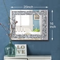 thumbnail image 2 of SHYFOY Decorative Wall Mirror Crushed Diamond Vanity Mirror Rectangle Mirrors for Wall Decor, 2 of 6