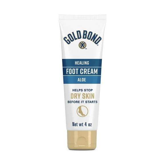 Crema para pies Gold Bond Healing con aloe, 120 ml, nutre y suaviza