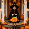 thumbnail image 6 of Sruoe Halloween Bag Halloween Gift Candy Bag Children's Candy Seeking Small Gift Pumpkin Bag Decorative Bucket H Basket, 6 of 7