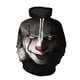 thumbnail image 2 of Nuevas sudaderas con capucha para hombre, sudaderas con estampado de payaso de película de terror, sudaderas con capucha de moda con estampado 3D, tendencia urbana de otoño, ropa para hombre de gran t, 2 of 5