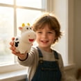 thumbnail image 4 of Cow Squishy Hand‑Held Fidget Squeeze Toy, Reusable Decompression Stress Toy, Compact Portable Sensory Toy for Kids Adults, Desktop Ornament & Holiday Gift Option(1PCS), 4 of 5