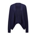 thumbnail image 6 of LMLYSoH Women's Knit Cardigan Solid Color Long Sleeve Open Front Sweater, 6 of 8
