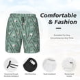 thumbnail image 3 of KLL golf equipment for Mens Swim Trunks Quick Dry Swim Shorts with Built-in Compression Liner Funny Swimwear Bathing Suits-Medium, 3 of 6