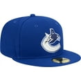 thumbnail image 3 of Men's New Era Blue Vancouver Canucks Core 59FIFTY Fitted Hat, 3 of 6