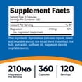 thumbnail image 5 of Nutricost Magnesium Glycinate Capsules (360 Capsules, 210 mg Magnesium Glycinate Per Serving) - Magnesium Glycinate Supplement for Gentle Absorption, 5 of 5
