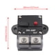 thumbnail image 2 of Disyuntor De 200A Dc12-24V Impermeable Para Coche, Disyuntor En Línea De Audio, Reinicio Manual, Portafusibles, Inversor Para Motor De Coche, Barco Marino Minnieouse VI005123-00, 2 of 5