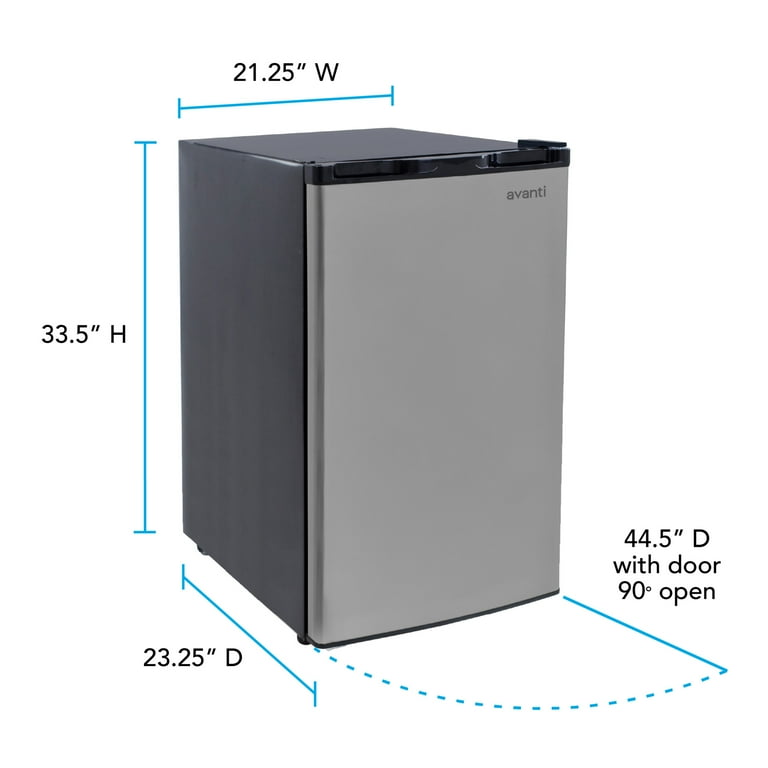 Avanti 4.5 cu. ft. Compact Refrigerator, Mini-Fridge, with True